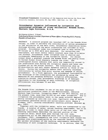Más sobre Los Efectos del Borde Capilar en los Parámetros Geotécnicos.